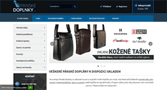 Desktop Screenshot of panske-doplnky.cz